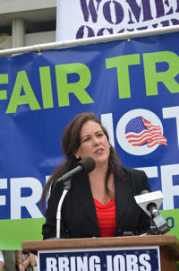 Lorena Gonzalez, Labor Council leader