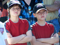 Declan and Aidan Bardin (Left to Right)