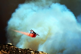 2010 Monte Fire, photo by Dennis Richrdson