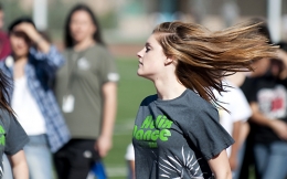 Helix Dance Team performed at closing ceremonies.