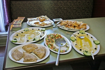 Food to feast upon at Fatuma; photo by Natalia Robert