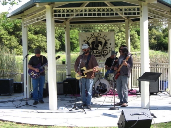 Grand Canyon Sunset performed in gazebo bamdstamd