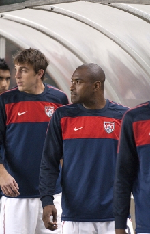 Marvell Wynne of Poway played in the second half of they game.